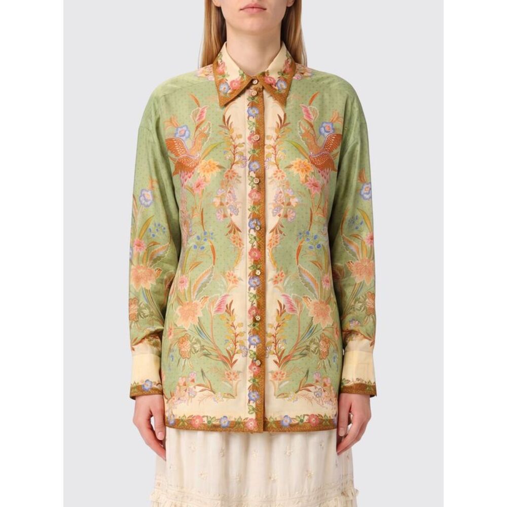 Zimmermann Shirt Woman Kaki